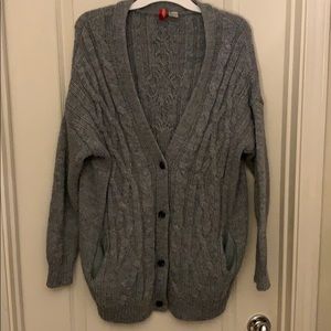 grey H&M Knit cardigan